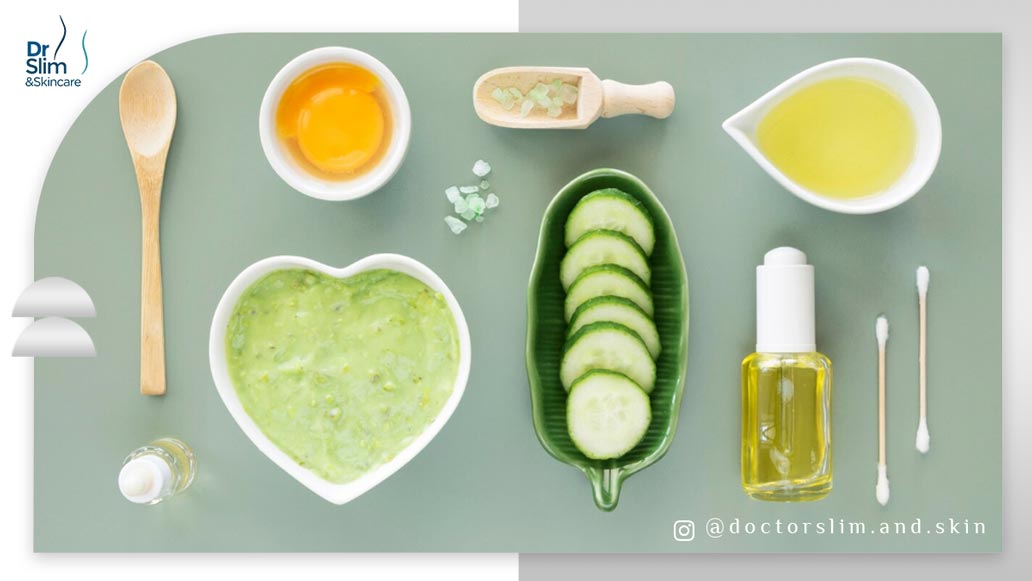 خواص گلاب و خیار برای لک صورت