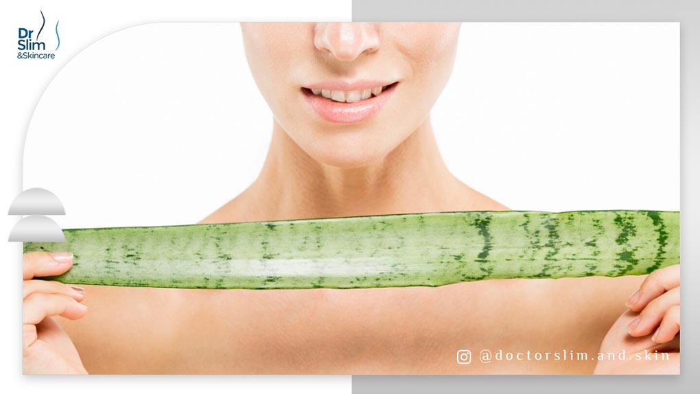 طرز استفاده از آلوئه ‌ورا برای لک صورت