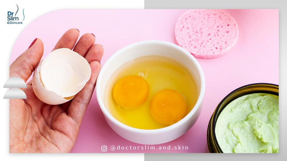 بوتاکس خانگی با سفیده تخم ‌مرغ