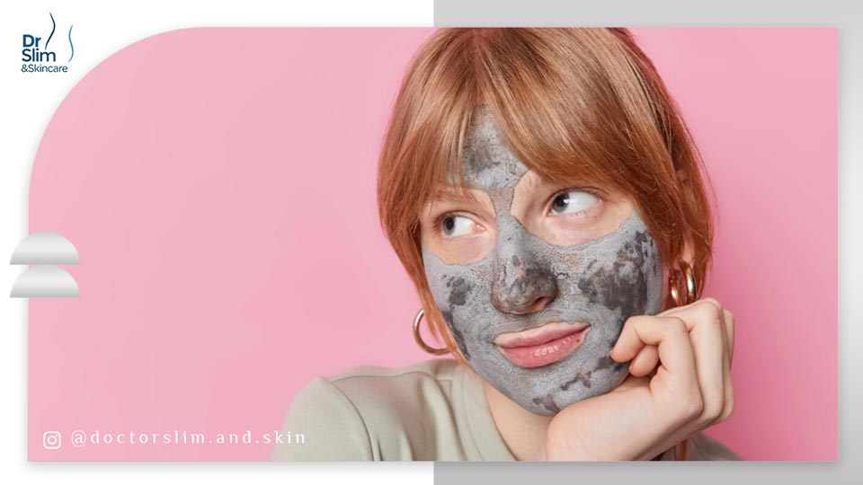 ماسک خاک رس برای لک صورت