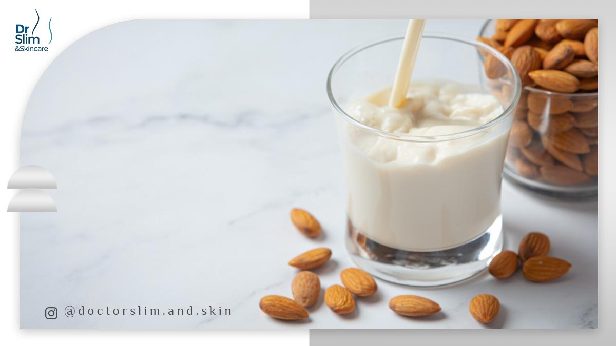 خواص شیر بادام برای لاغری