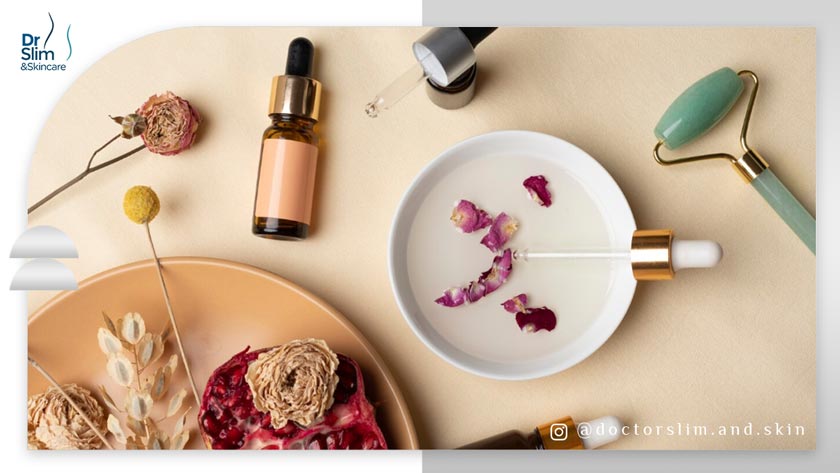 خواص گلاب و چوب صندل برای لک صورت