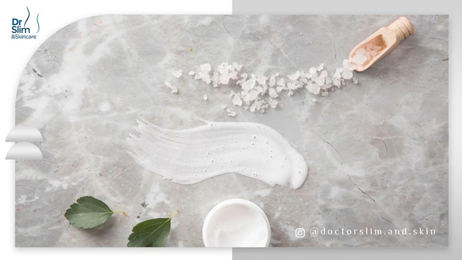 زاج سفید برای لک صورت