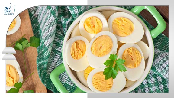 خواص سفیده تخم مرغ برای لاغری