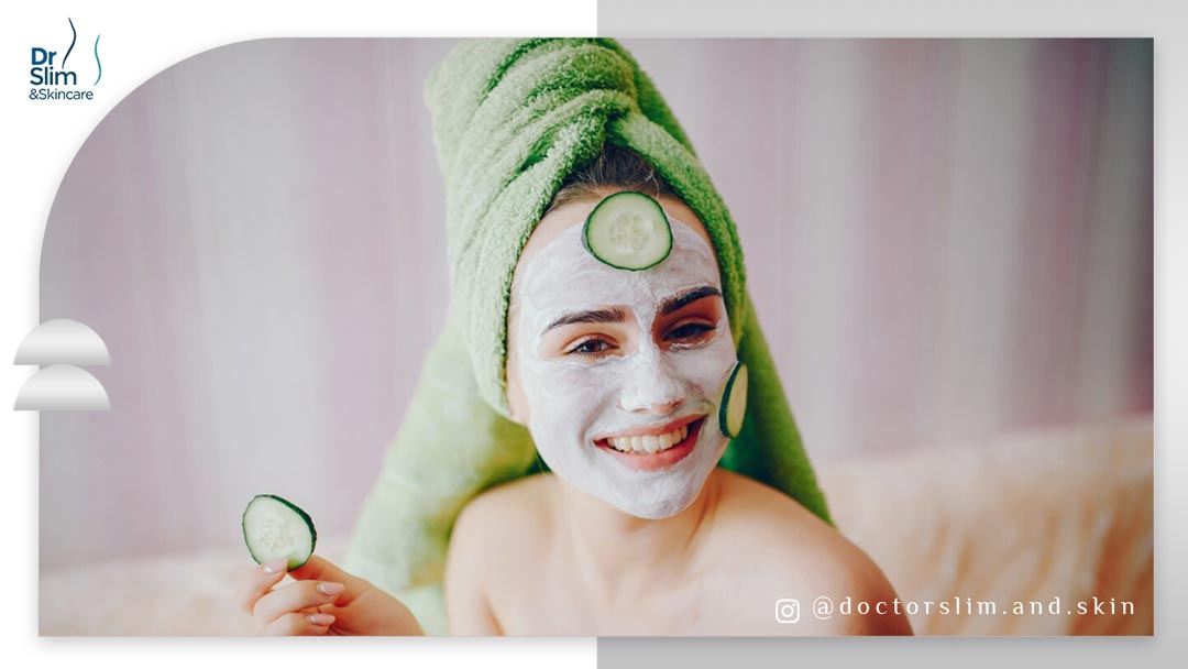 خواص گلاب و خیار برای لک صورت