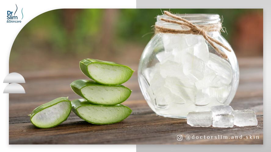 طرز استفاده از آلوئه ‌ورا برای لک صورت