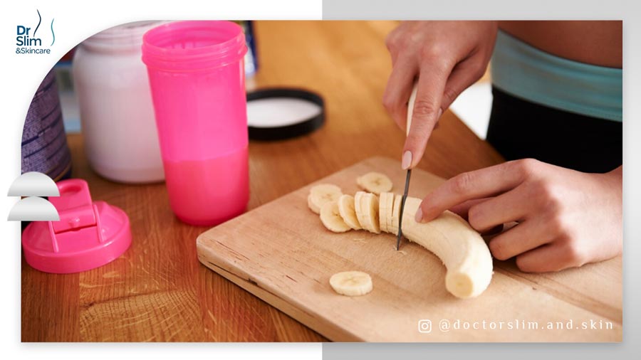 موز برای لاغری شکم