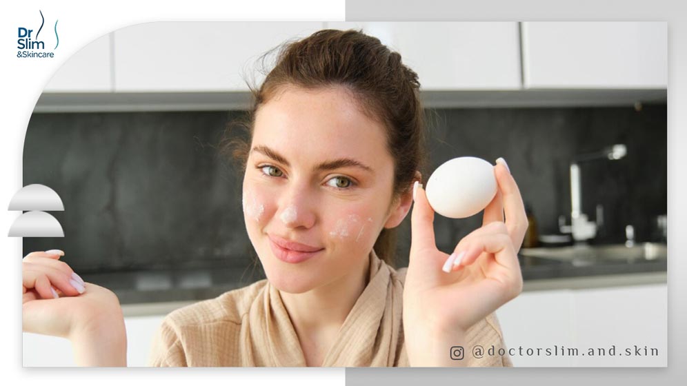 بوتاکس خانگی با سفیده تخم ‌مرغ