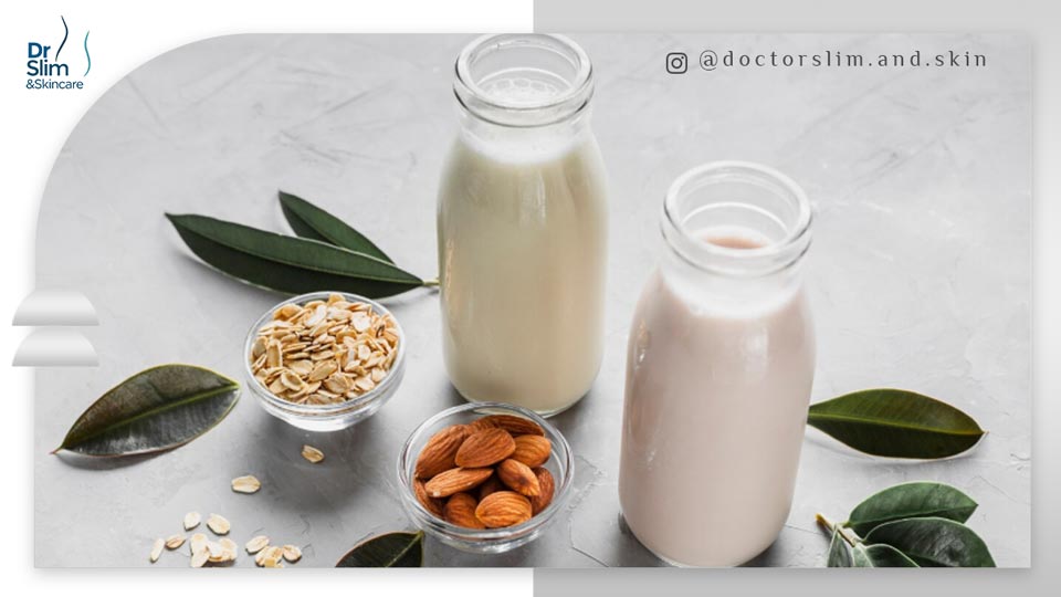 خواص شیر بادام برای لاغری