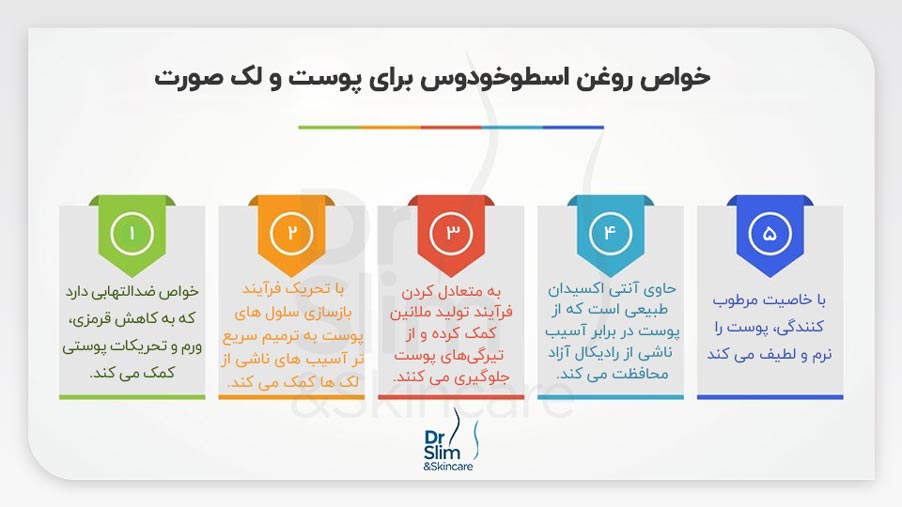 خواص روغن اسطوخودوس برای لک صورت