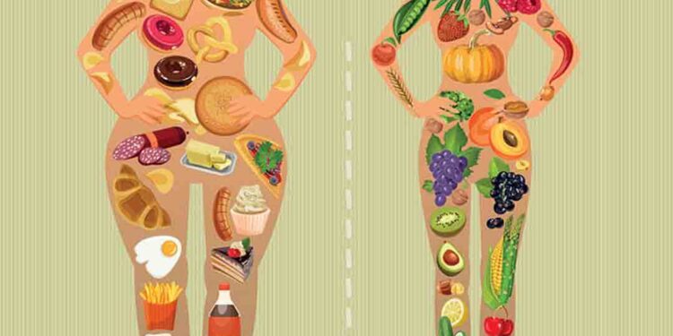 لاغری سریع با تغذیه درست
