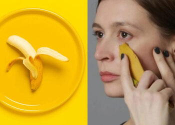 بوتاکس صورت با پوست موز