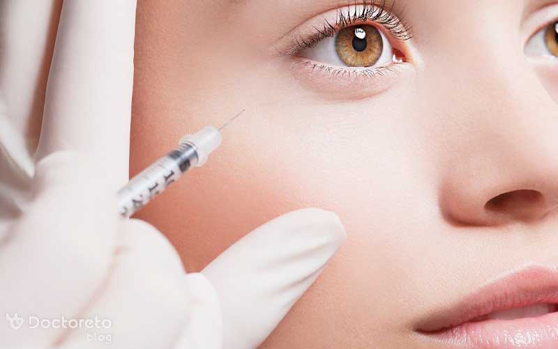 بوتاکس دور چشم و ابرو