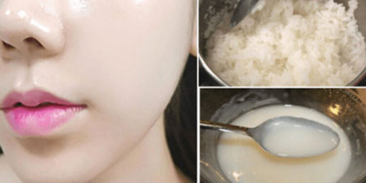 بوتاکس صورت با آب برنج