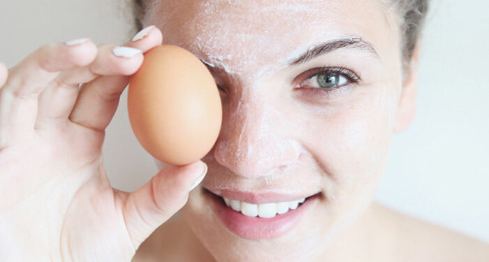 بوتاکس صورت با سفیده تخم مرغ و لیمو