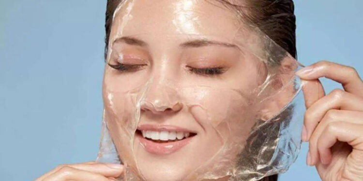 بوتاکس صورت با ژلاتین و گلاب