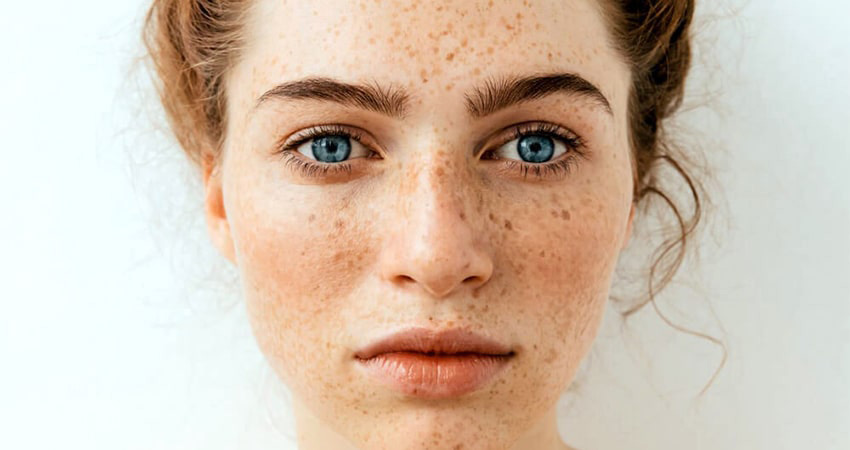 قهوه برای لک صورت