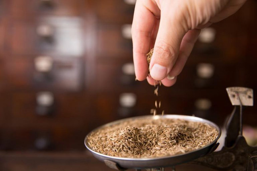 لاغری با زیره