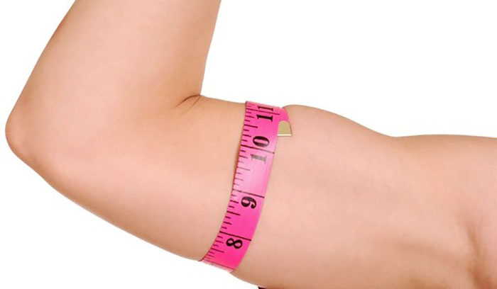 لاغری بازوها در یک هفته