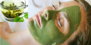 بوتاکس صورت با چای سبز