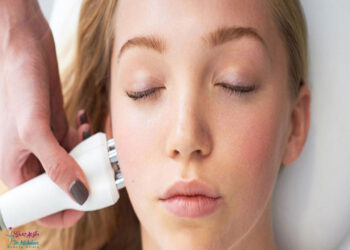 لاغری صورت با ار اف