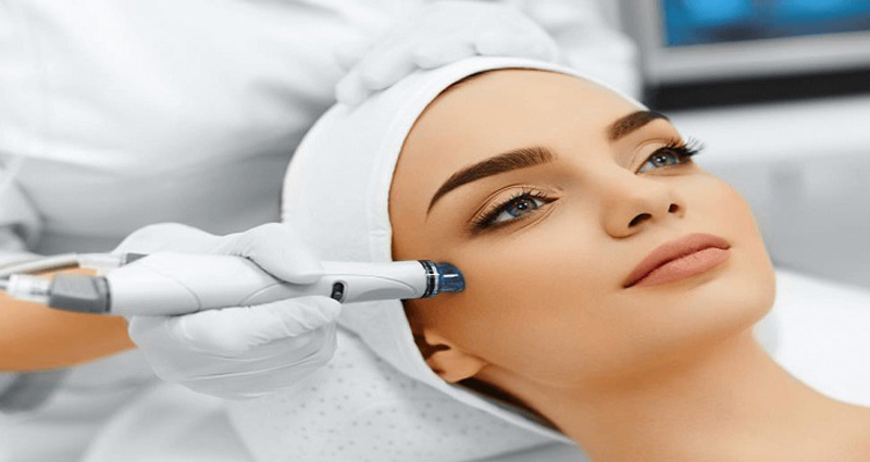 لاغری صورت با ار اف