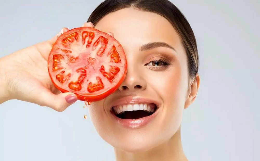 بوتاکس خانگی با گوجه‌ فرنگی