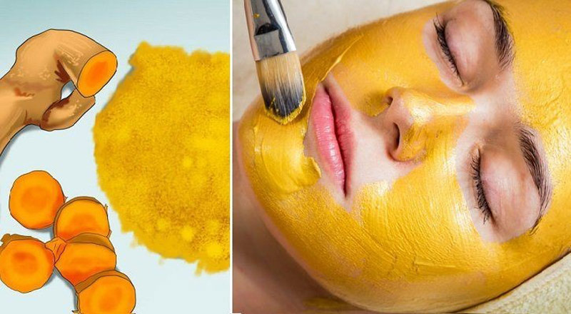 بوتاکس خانگی با شیر و زردچوبه