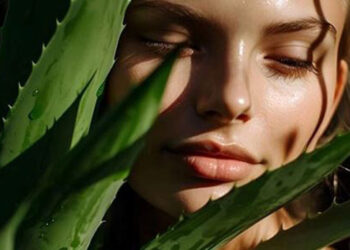 بوتاکس خانگی با چای سبز و آلوئه‌ ورا