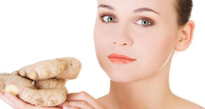زنجبیل برای درمان خانگی لاغری صورت