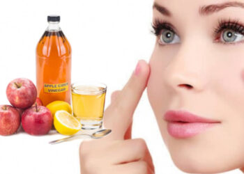 سرکه سیب و یوگای صورت برای لاغری