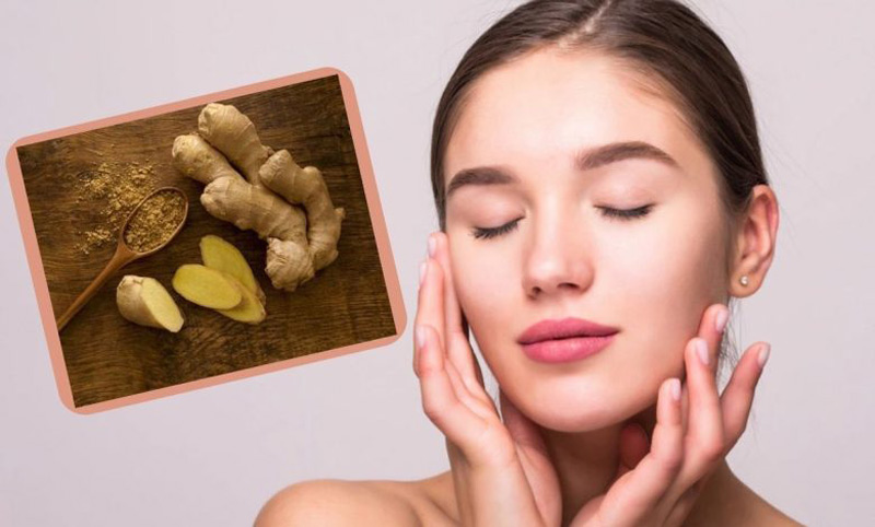 زنجبیل برای درمان خانگی لاغری صورت
