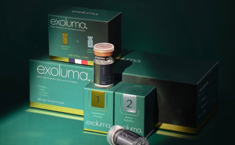 اگزوزوم exoluma نسل نوین جوانسازی صورت
