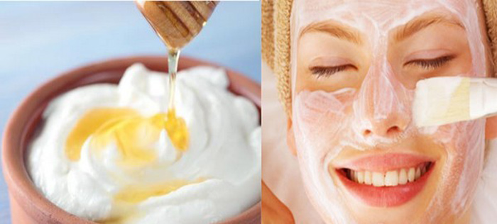 جوانسازی و لیفت صورت با ماست و عسل