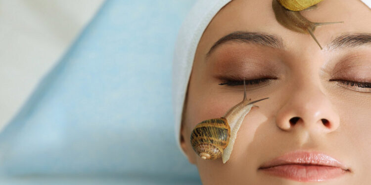 حلزون برای پوست صورت