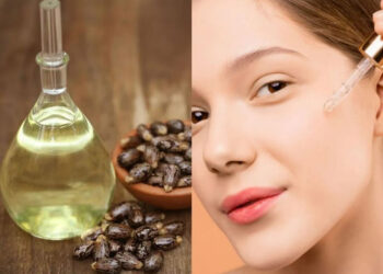 روغن کرچک برای چروک دور چشم