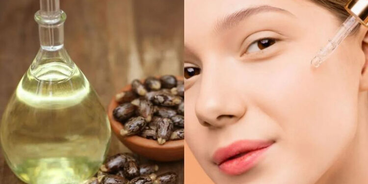 روغن کرچک برای چروک دور چشم