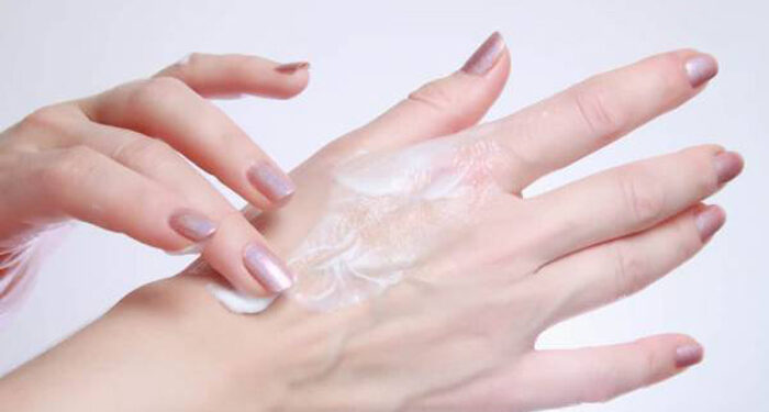 سفید شدن پوست دست در یک هفته