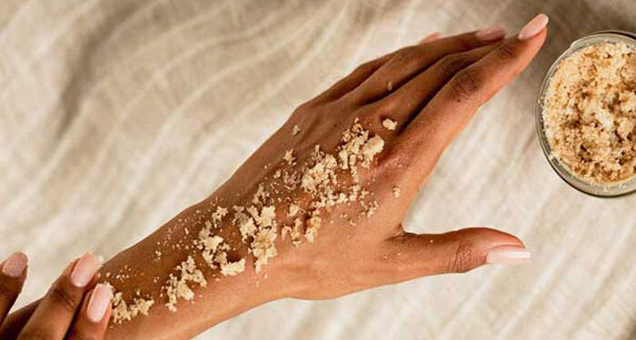 اسکراب بدن خانگی